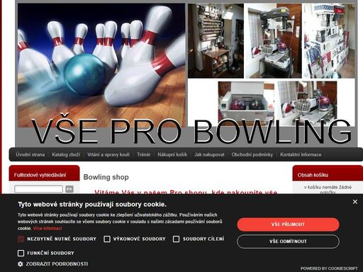 bowling shop, bowling praha, bowling koule, boty na bowling, to je shop vše pro bowling.cz