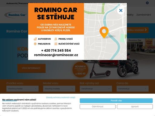 autobazar romino car je silnou a stabilní společností, která si svojí pětadvacetiletou tradicí na českém trhu s ojetými automobily získala mezi zákazníky velmi dobré jméno. dlouhodobě se řadíme mezi největší a nejvýznamnější společnosti nejen v plzni.