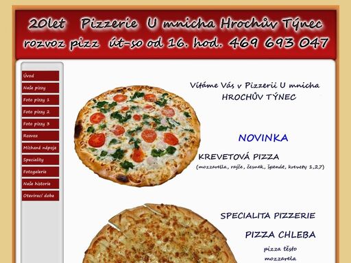 pizzerie u mnicha hrochův týnec, stylová pizzerie ve středověkém stylu.