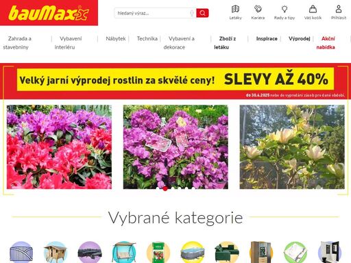 baumax.cz - online hobby market - dlažby, podlahy, nábytek, koupelny, a vybavení koupelen? ? u nás najdete vše pro rekonstrukci a renovaci vašich domovů.  ? vše pro byt, dům, dílnu, stavbu a zahradu. prodej v e-shopu baumax.cz - nízké ceny každý den!