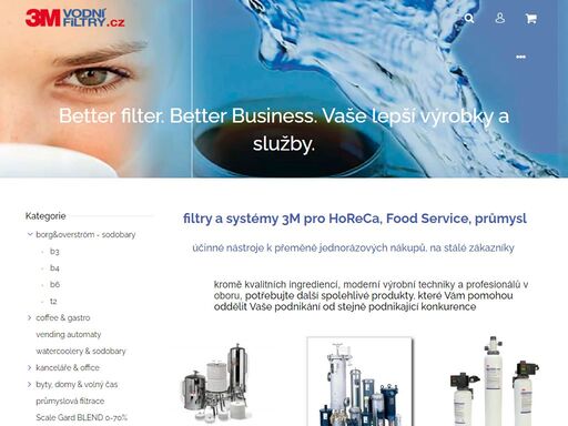 homepage.  filtry a systémy 3m pro horeca, food service, průmysl
 
účinné nástroje k přeměně jednorázových nákupů, na stálé zákazníky
 
kromě kvalitních ingrediencí, moderní výrobní techniky a profesionálů v oboru, potřebujte další spolehlivé produkty, které vám pomohou oddělit vaše podnikání od stejně podnikající…