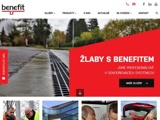 zastupujeme kvalitní německou značku odvodnění hauraton. tyto odvodňovací žlaby a náš poctivý projektový servis, to jsou „žlaby s benefitem“, které vás vždy podrží.