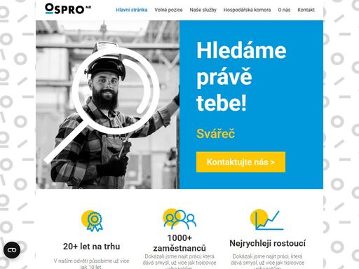jsme stabilní agentura práce na trhu a nabízíme profesionální personální služby a náborové centrum