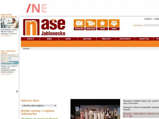 zpravodajský server nasejablonecko.cz přináší nejčerstvější aktuality z regionu jablonecka. ryze regionální projekt, který pro občany jablonecka připravuje zkušený tým novinářů.