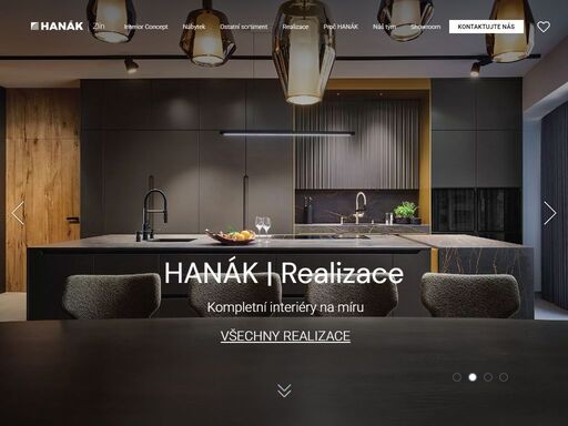 hanák zlín, hanák, nábytek, zlín, kuchyně, výrobce kuchyní, zakázkový nábytek přední český výrobce kuchyní, luxusních interiérových dveří, vestavěných skříní a šaten, obývacích stěn, ložnicového nábytku, stolů i zakázkového nábytku.