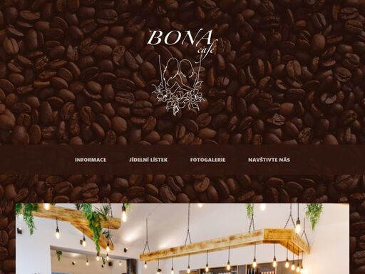bona café je kavárna na náměstí v novém městě na moravě. nabízíme výběrovou kávu, domácí sladká i slaná jídla připravovaná z kvalitních surovin. vítáme rodiny s dětmi i pejsky – k dispozici je malý dětský koutek a přátelská atmosféra.
