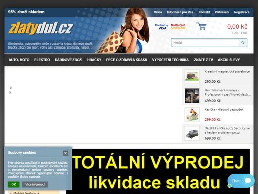 domácí potřeby, elektronika, dárkové zboží, zboží pro každodenní použití