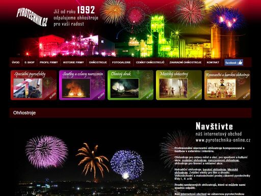 ohňostroje brno | zábavná pyrotechnika | pyrotechnik.cz