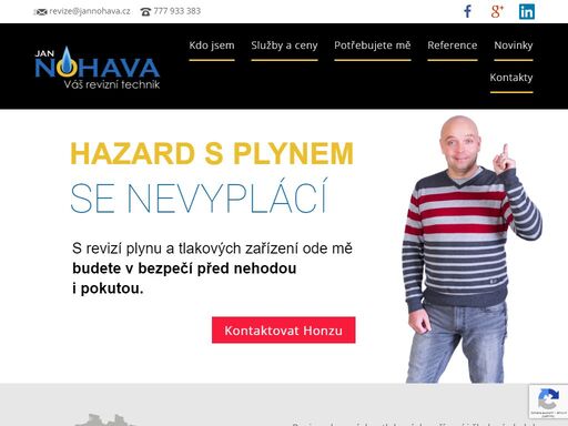 to máte pořád něco. pokud vás trápí položka revize plyn obraťte se na mě. jmenuji se honza nohava a jsem v oboru vodo topo plyn více než 20 let.