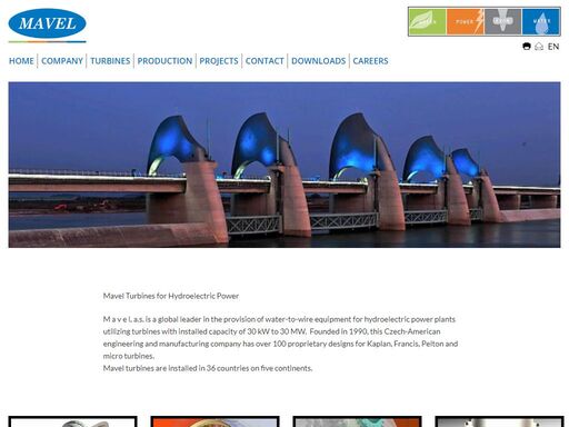 mavel - hydro turbines