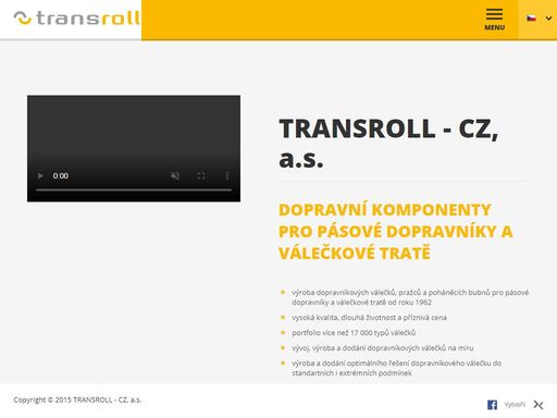 strojírenská firma dopravní komponenty