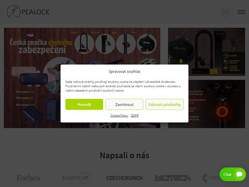 elektronický zámek pro vaše sportovní vybavení