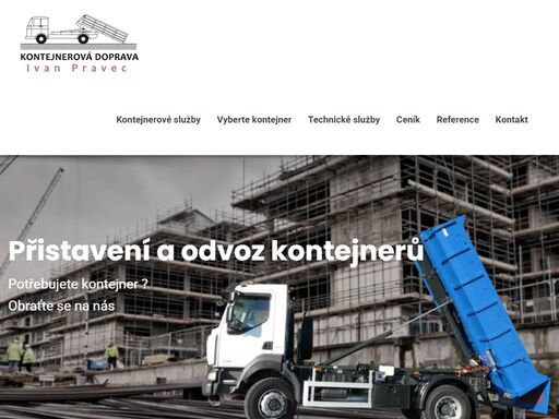 pronájem kontejnerů, kontejnerové služby, odovz odpadu, přistavení kontejneru, odpadkové kontejnery, prodej palivového dříví, likvidace černých skládek,převoz stavební a zahradní techniky 