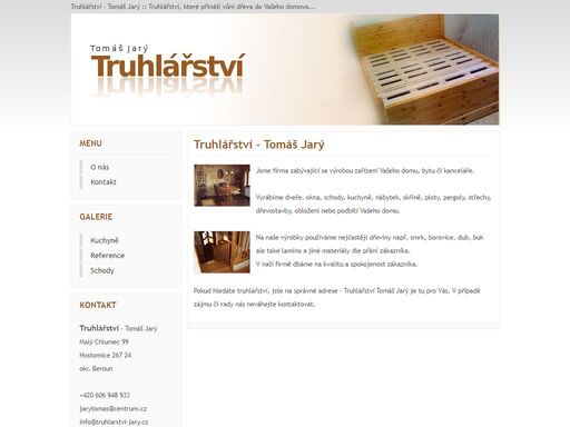 truhlářství - tomáš jarý :: truhlářství, které přináší vůni dřeva do vašeho domova.. hledáte truhlářství blízko prahy? jsme tu pro vás.