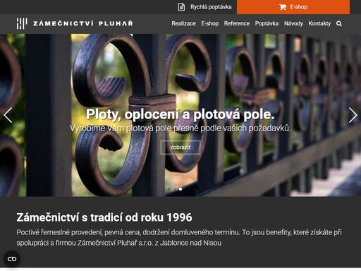 vyrábíme točitá, přímá, interiérová schodiště, vjezdové brány, branky, ploty, garážová vrata, zábradlí, mříže, regály, kovový nábytek, stojany na kola a poklopy.