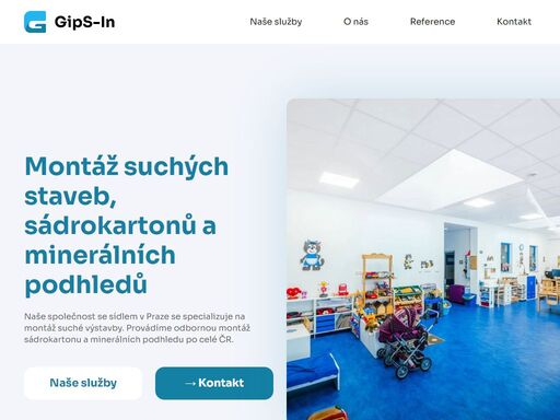 naše společnost se sídlem v praze se specializuje na montáž suché výstavby. provádíme odbornou montáž sádrokartonu a minerálních podhledu po celé čr.