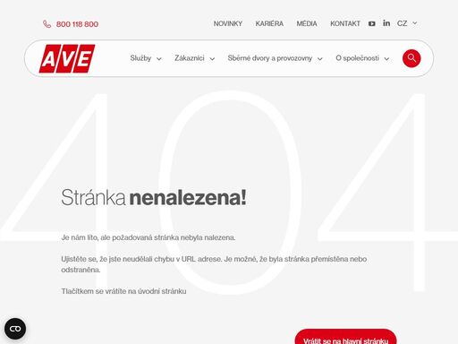 jsme jednou z největších společností na trhu odpadového hospodářství, komunálních služeb, sanací ekologických zátěží, demolic, údržby komunikací a facility managementu.
