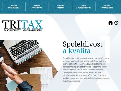 trirax ::: účetnictví, daňový a právní poradenství, ale také personalistika pro malé a střední podniky i živnostníky v brně
