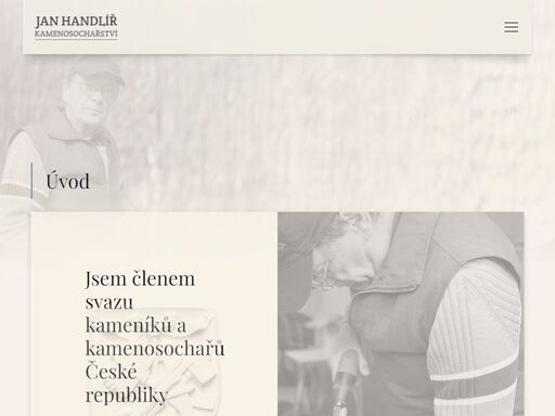 kamenické práce děčín - kamenictví a kamenosochařství jan handlíř.