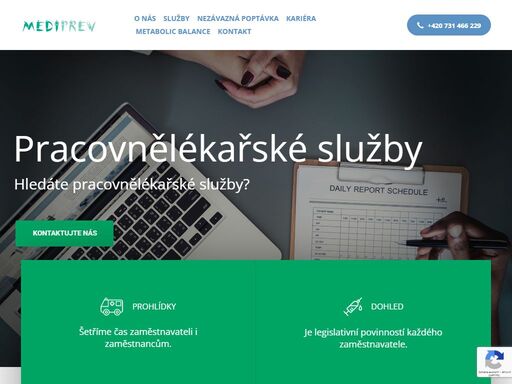 zajistíme vám veškerou agendu pracovnělékařských služeb (pracovní prohlídky, dohled na pracovišti apod.)