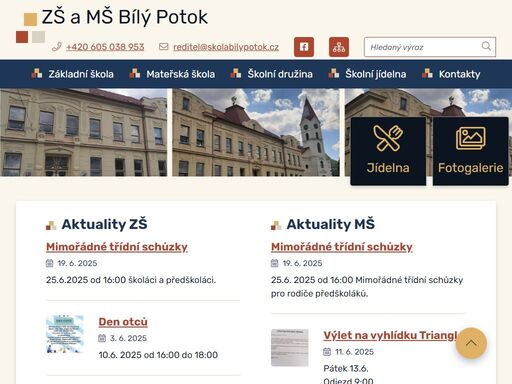 zš a mš bílý potok