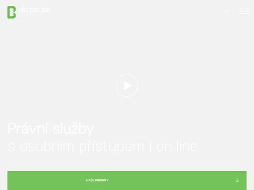 právní služby s osobním přístupem i on-line. poradenství zakládáme na znalosti práva, judikatury a na důrazu na rychlost a efektivitu řešení. naší prioritou při poskytování právních služeb je osobní přístup ke klientům zahrnující porozumění jejich požadavkům a spojený s prosazováním jejich skutečných zájmů a jimi očekávanou informovaností o průběhu případu. právní služby poskytujeme v týmu spolupracujících advokátů, což umožňuje důkladné posouzení a rychlé řešení i složitějších případů.