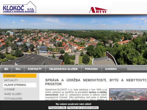 firma klokoč zajišťuje správu a údržbu nemovitostí, bytů a nebytových prostor v neratovicích a v lokalitě praha venkov. spravujeme státní byty, družstevní a nájemní byty, byty  v osobním vlastnictví.