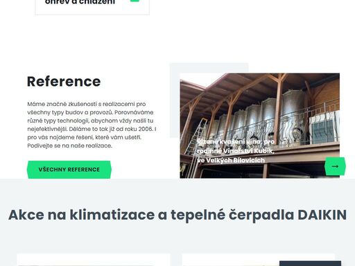 systémy vytápění, klimatizace, tepelná čerpadla, řídící systémy, to vše umíme sladit do jednoho maximálně efektivního celku.
