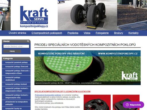 kompozitní poklopy pro náročné. naleznete u nás široký výběr kompozitních poklopu v rúzném zatížení b125, c250, d400, e600, f900. různých rozměrů, průměrů vhodných pro zakrytí šachet. budeme se těšit na vaší návštěvu na prezentaci kompozitnipoklopy.cz. kraft servis tým.