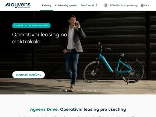 operativní leasing drive.ayvens.cz pro soukromé osoby i podnikatele. vyberte si váš nový vůz na operák snadno a výhodně.