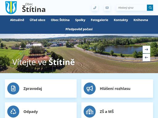 obec štítina