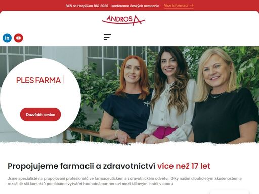 připravujeme konference, semináře i firemní vzdělávací programy (semináře, tréninky, workshopy) na témata ve farmaceutickém průmyslu a zdravotnictví.