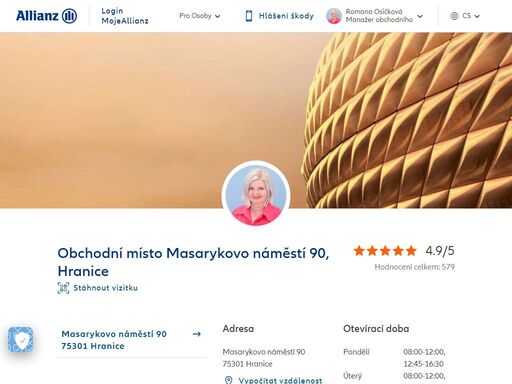 obchodní místo svatoplukova 79, hranice