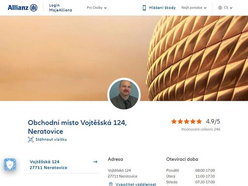 obchodní místo vojtěšská 124, neratovice