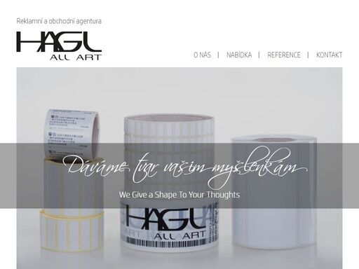 grafické služby, vizitky, obchodní tiskoviny, reklamní letáky, katalogy, plakáty, obaly na produkty, samolepky, etikety, reklamní stojany, reklamní panely - reklamní a obchodní agentura hagl all art olomouc