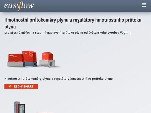 hmotnostní průtokoměry plynu a regulátory hmotnostního průtoku plynu pro přesné měření a stabilní nastavení průtoku od švýcarského vögtlin.