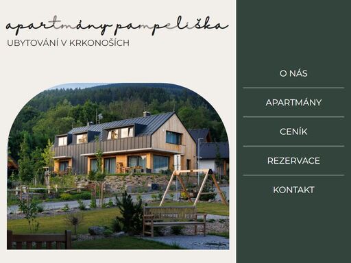 apartmány pampeliška - ubytování v apartmánech v srdci krkonoš, v oblasti černého dolu