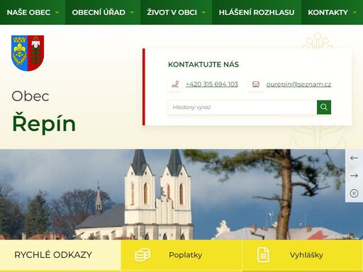obec řepín