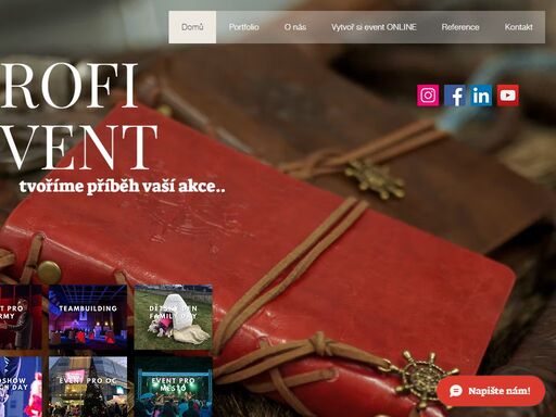 my, profievent, vám přineseme nejen bezchybný event, ale i příběh a emoci.