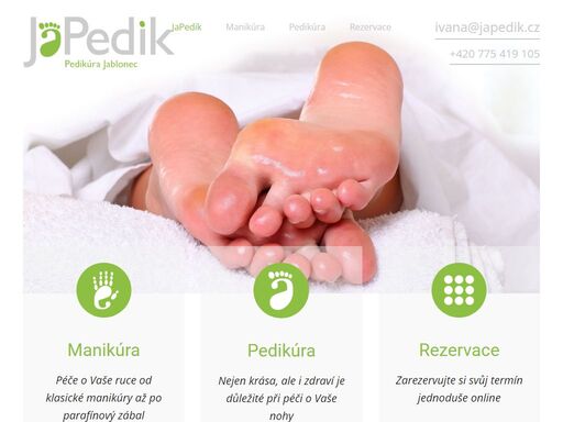 manikúra a pedikúra v jablonci nad nisou - péče o vaše ruce a nohy nejen pro zdraví.