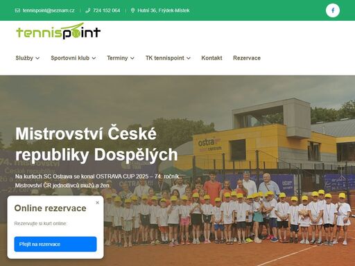 tenisový klub tennispoint frýdek-místek