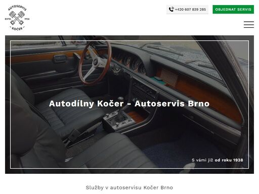 hledáte autoservis v brně? ? autodílny kočer brno váš vůz opraví i připraví i na stk. zajistíme průběžnou údržbu i jarní a podzimní prohlídky automobilů.