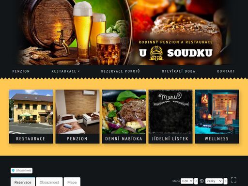 restaurace a penzion u soudku