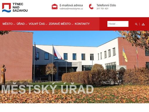 informační server města týnec nad sázavou