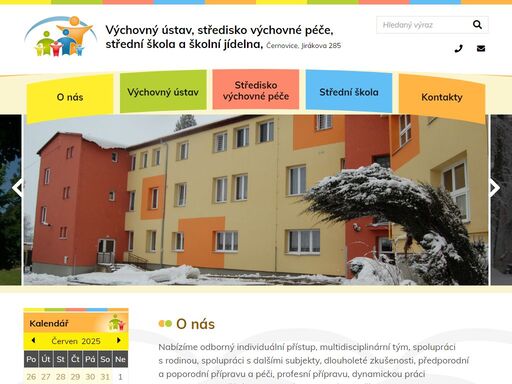 výchovný ústav, svp, střední škola a šj černovice