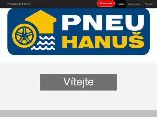 webové stránky firmy pneuservis hanuš