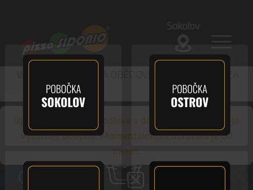široký výběr pizz ve 3 velikostech + bezlepková, kuřecí křidélka, těstoviny, polední menu a další. pizzy si můžete dle libosti vylepšovat a upravovat. objednávejte online pro osobní odběr nebo rozvoz...