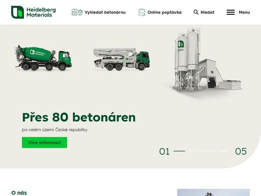výroba betonu, betonové směsi, drátkobeton, pohledový beton, anhydritové lité podlahy, cementový potěr, zdící malta, cementová malta. doprava betonu, čerpání betonu a technologie betonu.