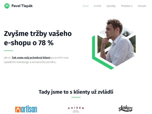 co kdyby váš e-shop vydělával o 78 % víc? jde to. tak roste průměrný klient po prvním roce se mnou. zjistěte, jak na to...