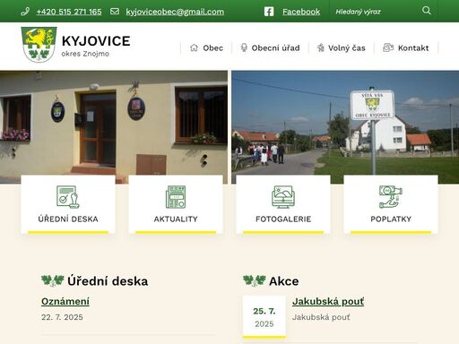 obec kyjovice